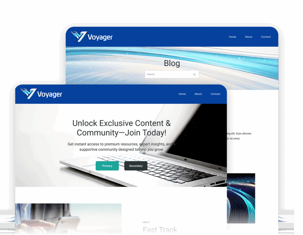 Done-for-you page designs