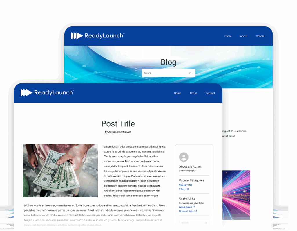done for you page designs